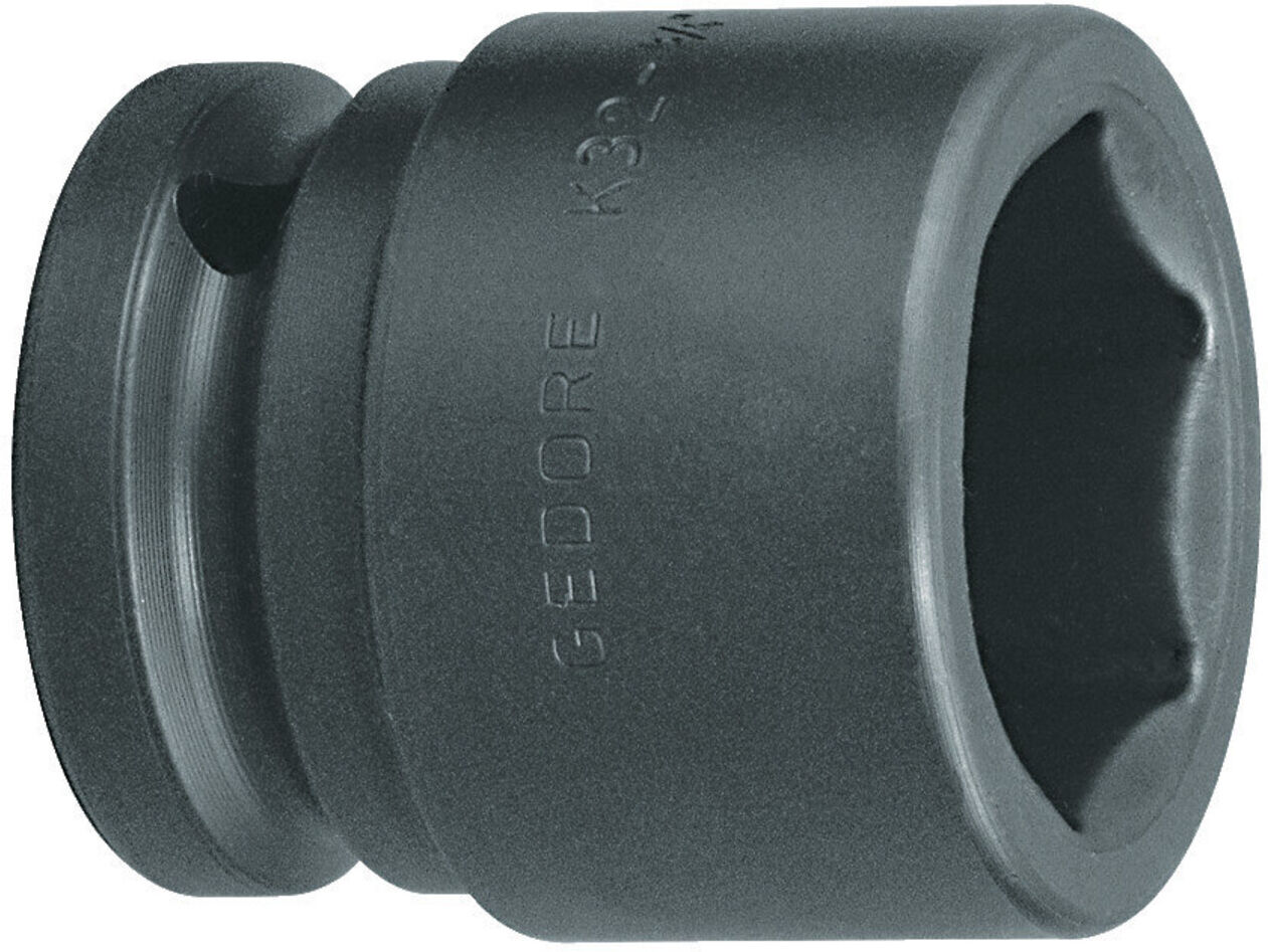Gedore Kraftschraubereinsatz, Nuss 1/2" 12,5 mm Antrieb, 6-kant UD-Profil, SW 10 mm, maschinenbetätigt, KFZ/Auto, K19 10 (6160280)