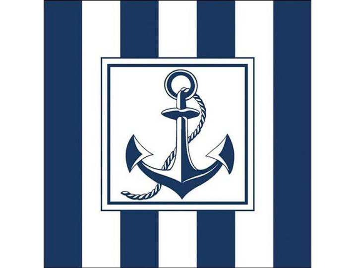 Ambiente - Lunch servetten - Anchor Blue