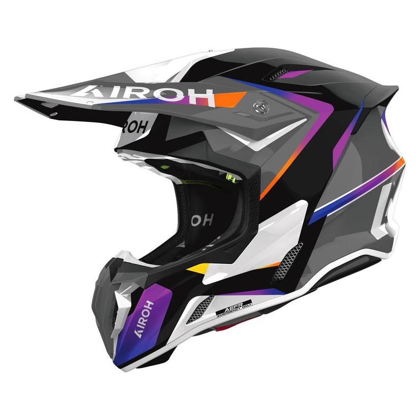 Airoh Twist 3 Hustle Gloss Motorradhelm (XL) (65852030)