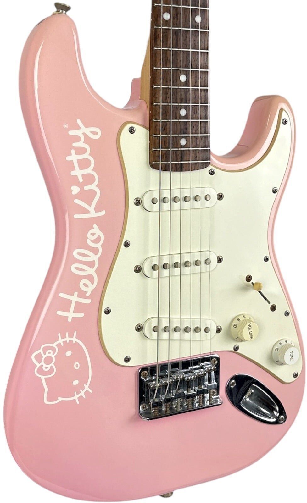 Squier Hello Kitty Edition Mini Stratocaster 2006 - Rose   rose - Refurbished
