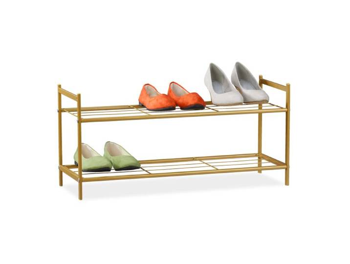 Relaxdays Schuhregal mit 2 Ebenen