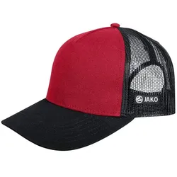 Jako Cap Club - chili rot/schwarz - 2
