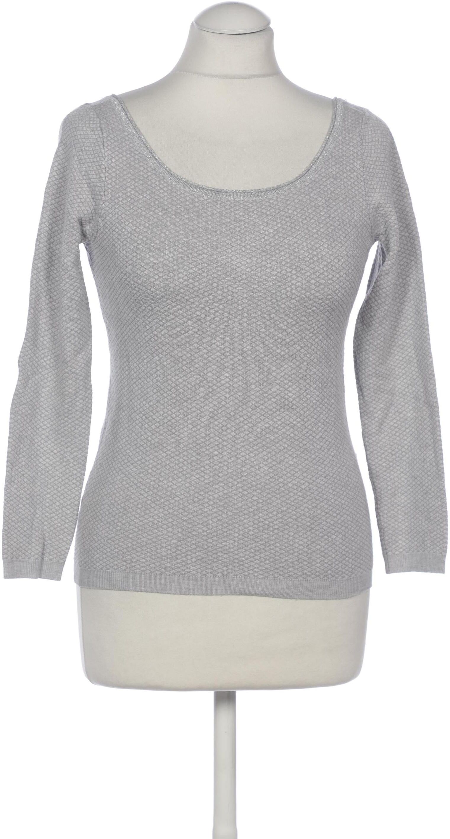 NAF NAF Damen Pullover, Grau, Gr. M, Synthetik / Viskose - Second Hand