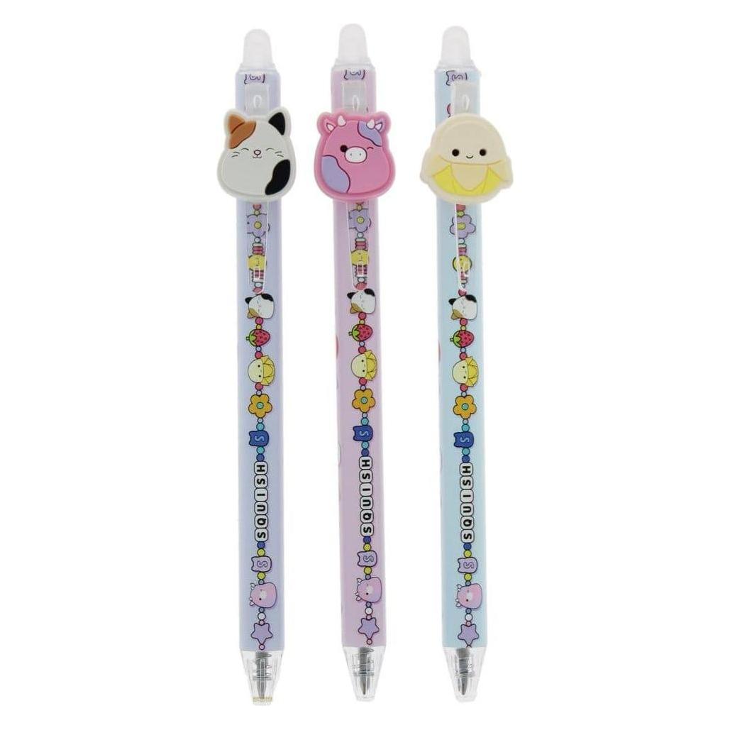 Thumbs Up Squishmallows Stylo Gel Effaçable Pack de 3 (3x) (THUP-SQYK6802)