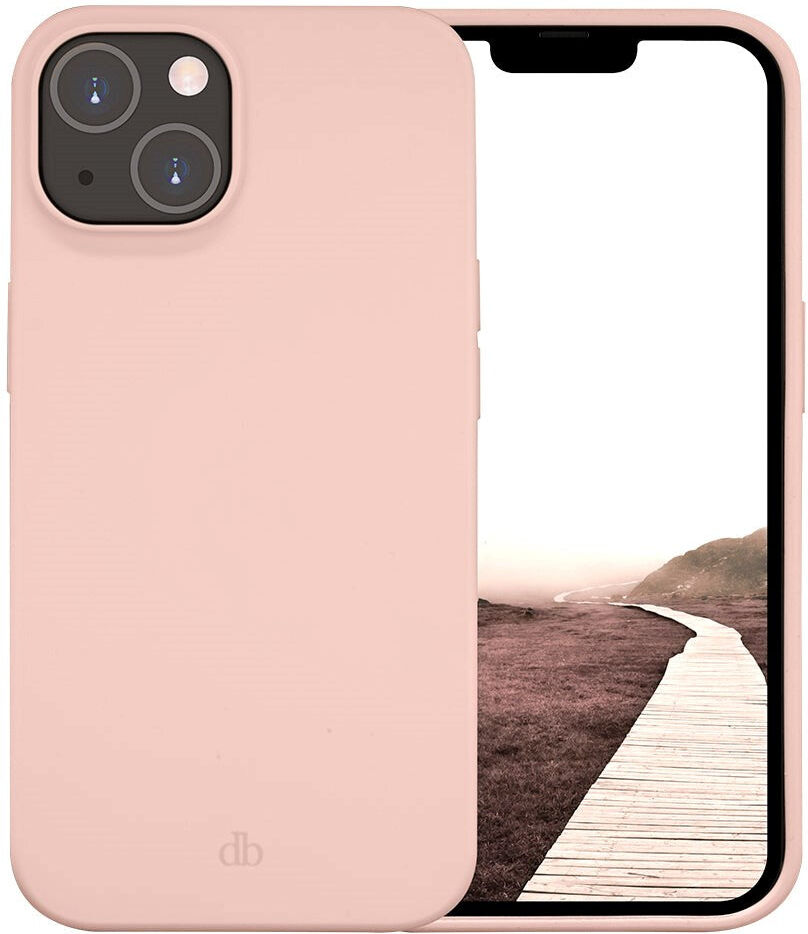 dbramante1928 iPhone 14 Greenland Bagside Cover - 100% Genbrugsplastik - Pink Sand
