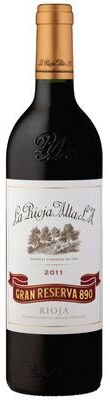 """La Rioja Alta""" """La Rioja Alta Gran Reserva 890 Tinto 2011 Red Wine - Spain"""