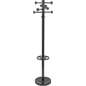 Maul Maul Garderobenständer  grando, schwarz, mit 16 Haken, aus Metall, 175 x 37cm