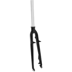 Force Trek 28" starres Aluminiumgabel 1 1/8" glänzend schwarz