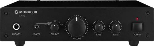 Monacor SA-50 Stereo-Verstärker 2 x 25W