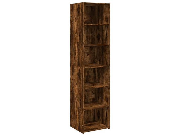 vidaXL Highboard Highboard Räuchereiche 45x41x185 cm Holzwerkstoff (1 St)