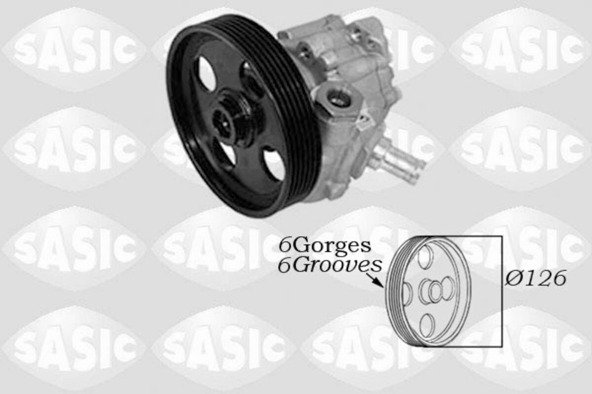 Hydraulikpumpe, Lenkung SASIC 7070058