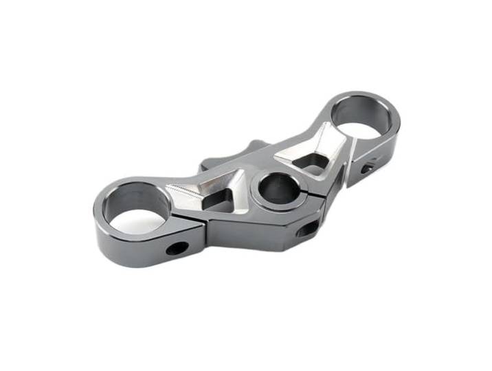 Obere Gabelbrücke， Für 450SR 2022-2024 Motorrad Zubehör Aluminium Obere Gabel Querstrebe Gabelbrücke Gabelführung Gabelbrücke，(For V40)