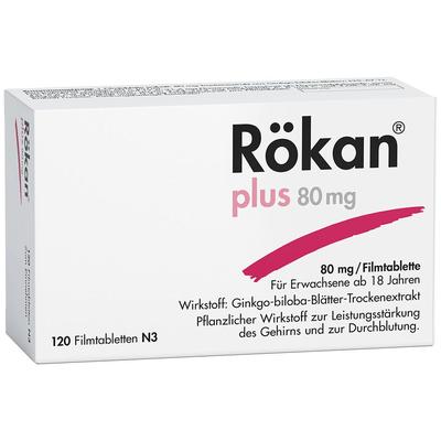 Rökan Plus 80 mg Filmtabletten 120 St