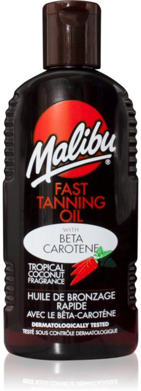 Malibu Fast Tanning Oil accélérateur et prolongateur de bronzage 200 ml