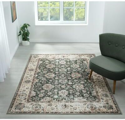 Legacy Rug Legacy Cairo Traditional Bordered Washable Area Rug