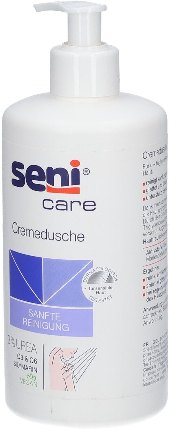 Seni care Cremedusche mit 3% Urea 500 ml Duschgel