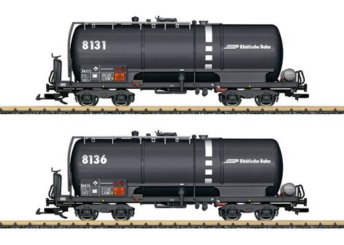 LGB L47835G Kesselwagen-Set der RhB der Serie Za
