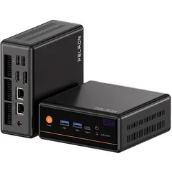 Peladn WO4 (512 GB, 16 GB, AMD Ryzen 5 5600H), PC, Schwarz