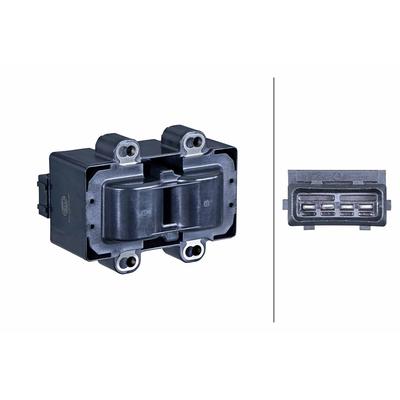 HELLA Zündspule 5da358000251 für DACIA