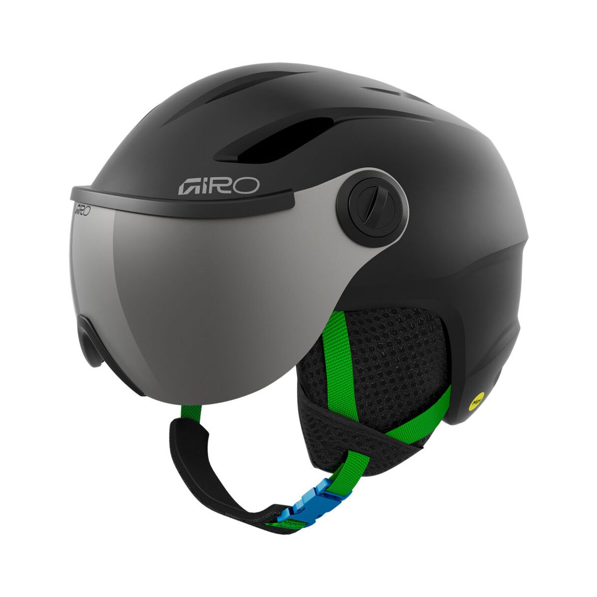 Giro Buzz Mips matte black/party blocks XS 240223001