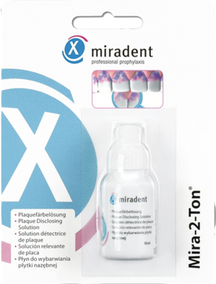 Hager Pharma GmbH MIRADENT Plaquetest Lösung Mira-2-Ton 10 ml 04203651