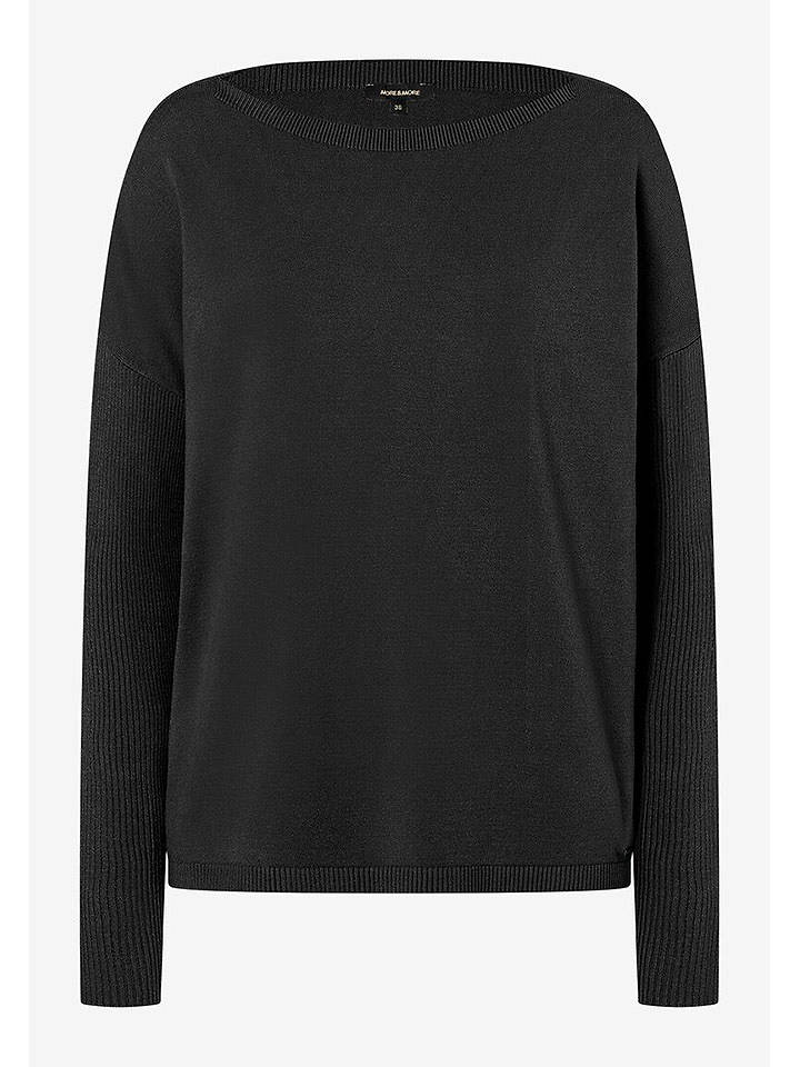 More & More Pullover in Schwarz - 34