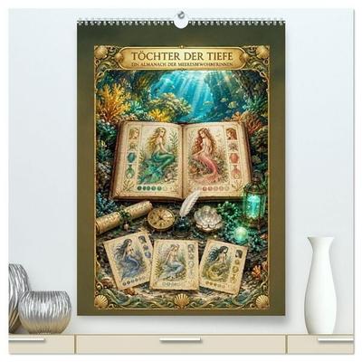 Töchter der Tiefe (hochwertiger Premium Wandkalender 2027 DIN A2 hoch), Kunstdruck in Hochglanz
