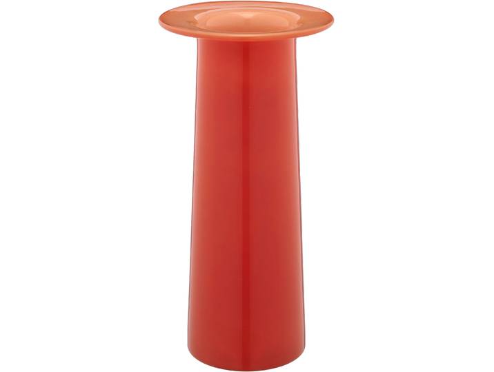 Tischvase CREATIV HOME Vase , rot (rot, orange), H:35cm Ø:17cm, Vasen, Tischvase, im farbenfrohen Design