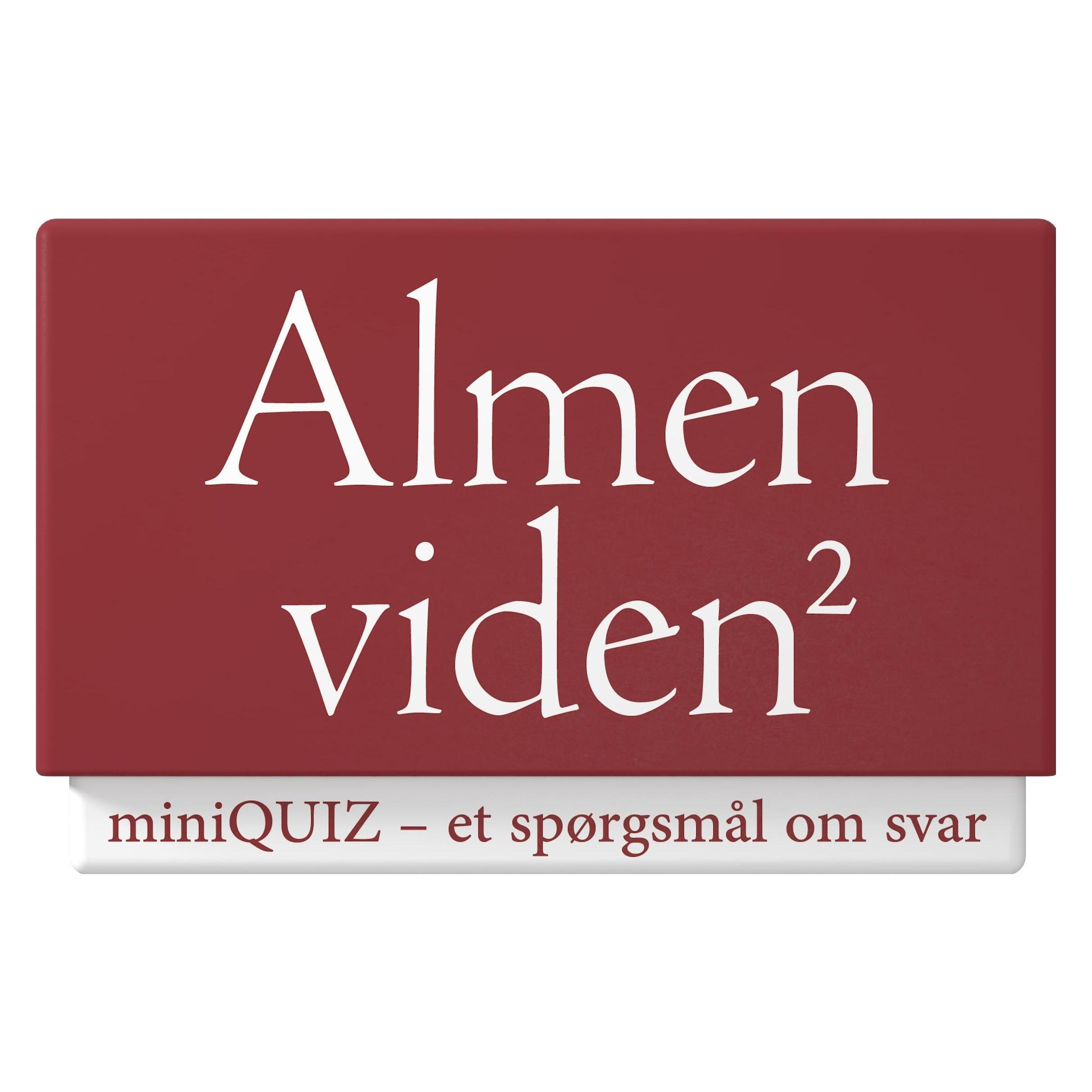 Game miniQUIZ - Almen viden 2 (Dänisch) (1291020)