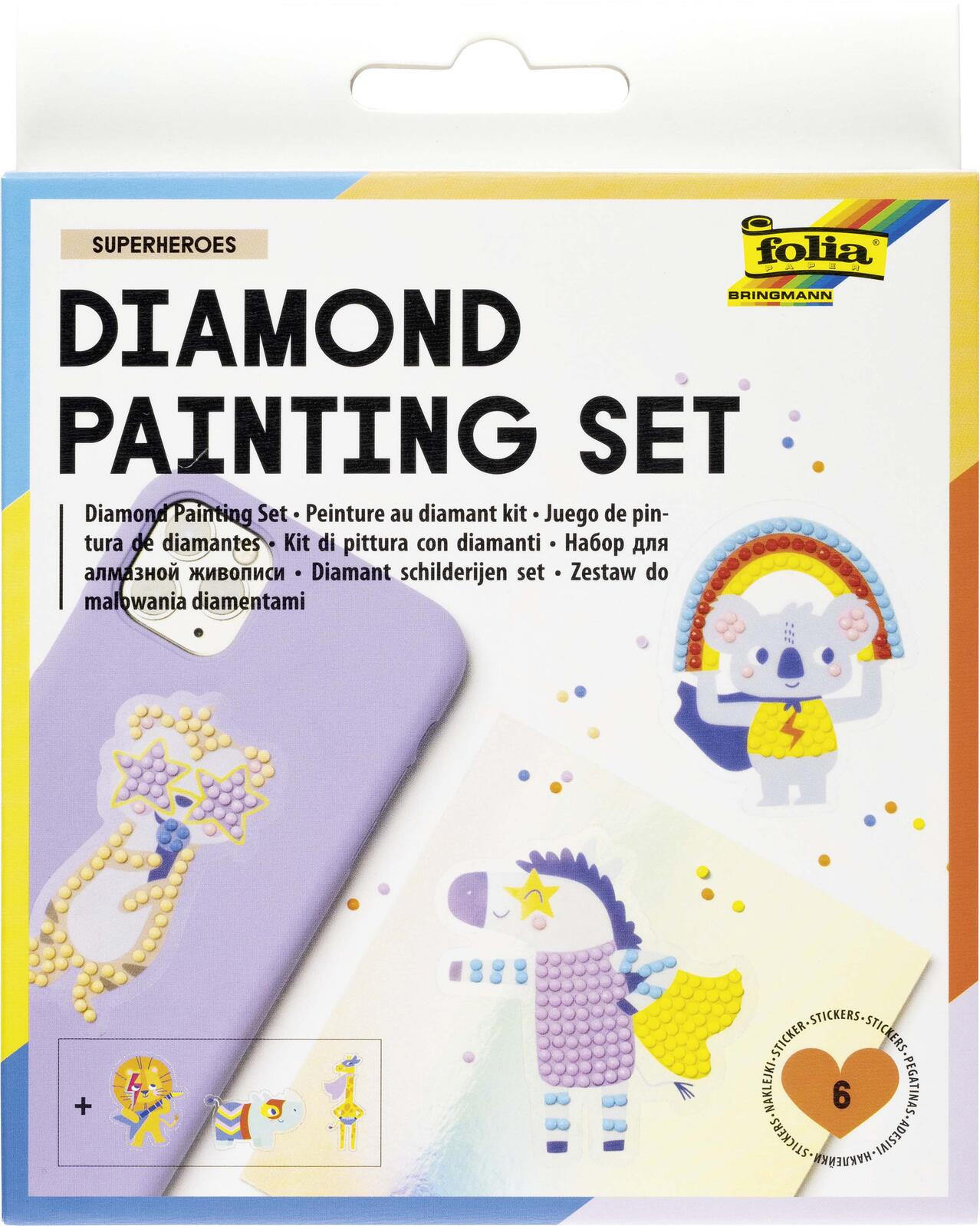 folia Diamond Painting Superheroes 31804