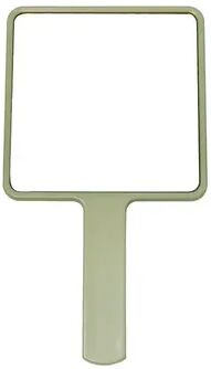 Fusion Finds Professional Handheld Makeup Mirror For Eyelash Extensions, Salon Hand Mirror & Vanity Mirror With Handle green