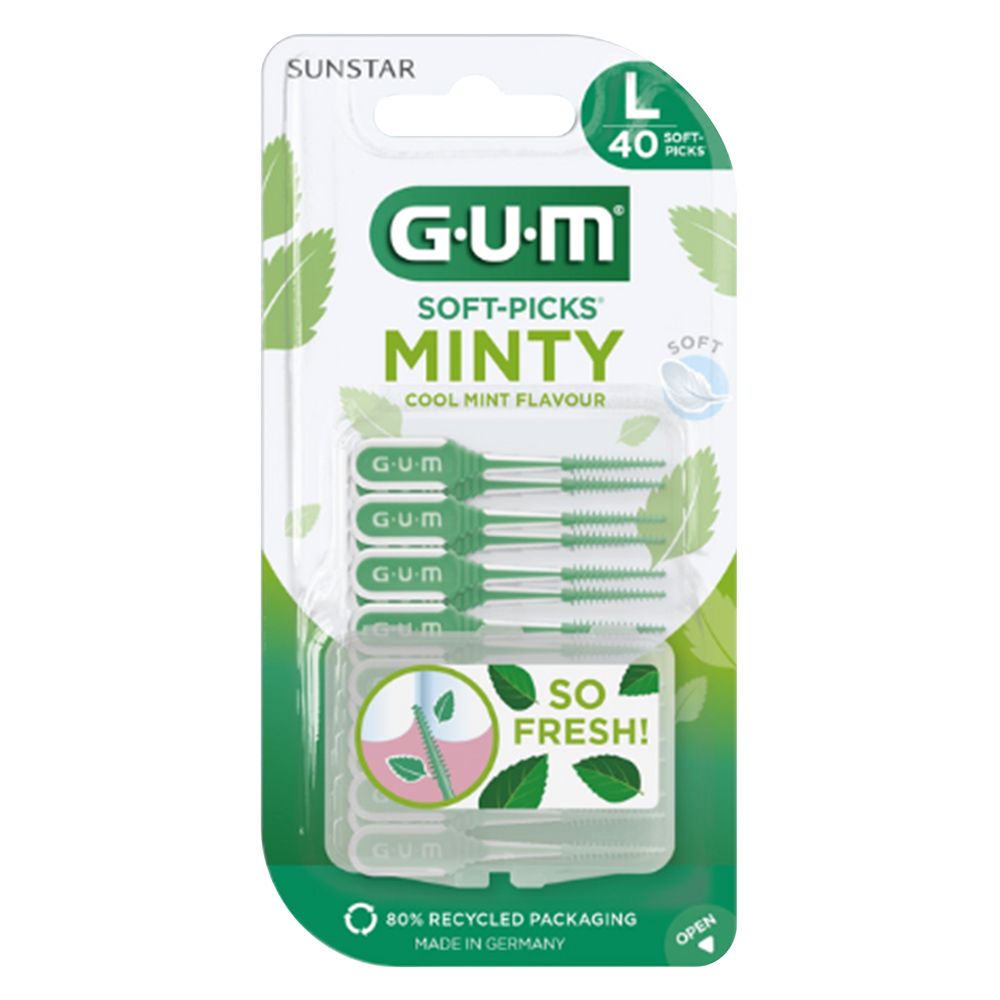 GUM Soft-Picks Minty large 40 St Zahnbürste