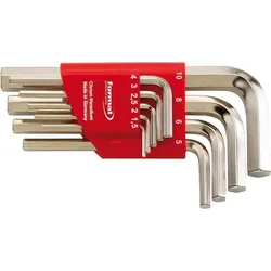 FORMAT Winkelschraubendreher Set 1,5-10mm im Handhalter 9-teilig