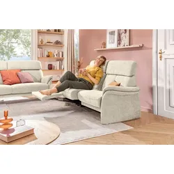 Segmüller Werkstätten Sofa 2-Sitzer klein Elsa01 Stoff Nature