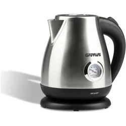 G3 Ferrari Wasserkocher G10096 Rapido 1.7 l, Wasserkocher, Silber, Schwarz