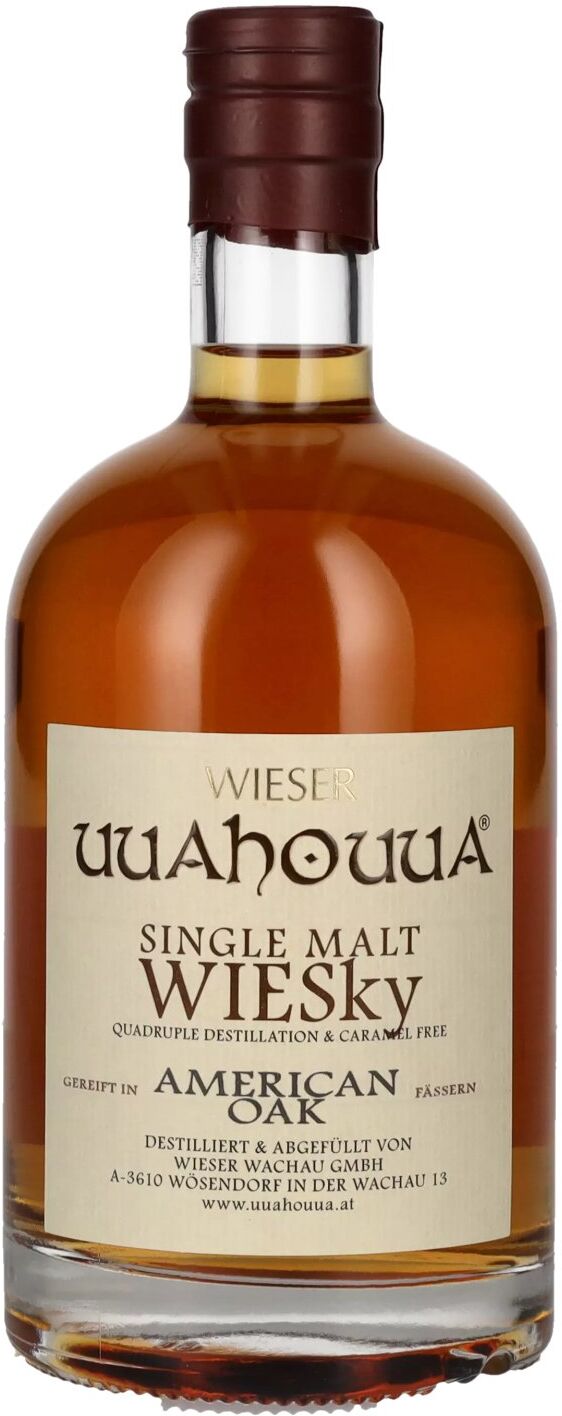 Wieser Wachau Wieser Single Malt WIESky American Oak Whisky 40% Vol. 0,5l