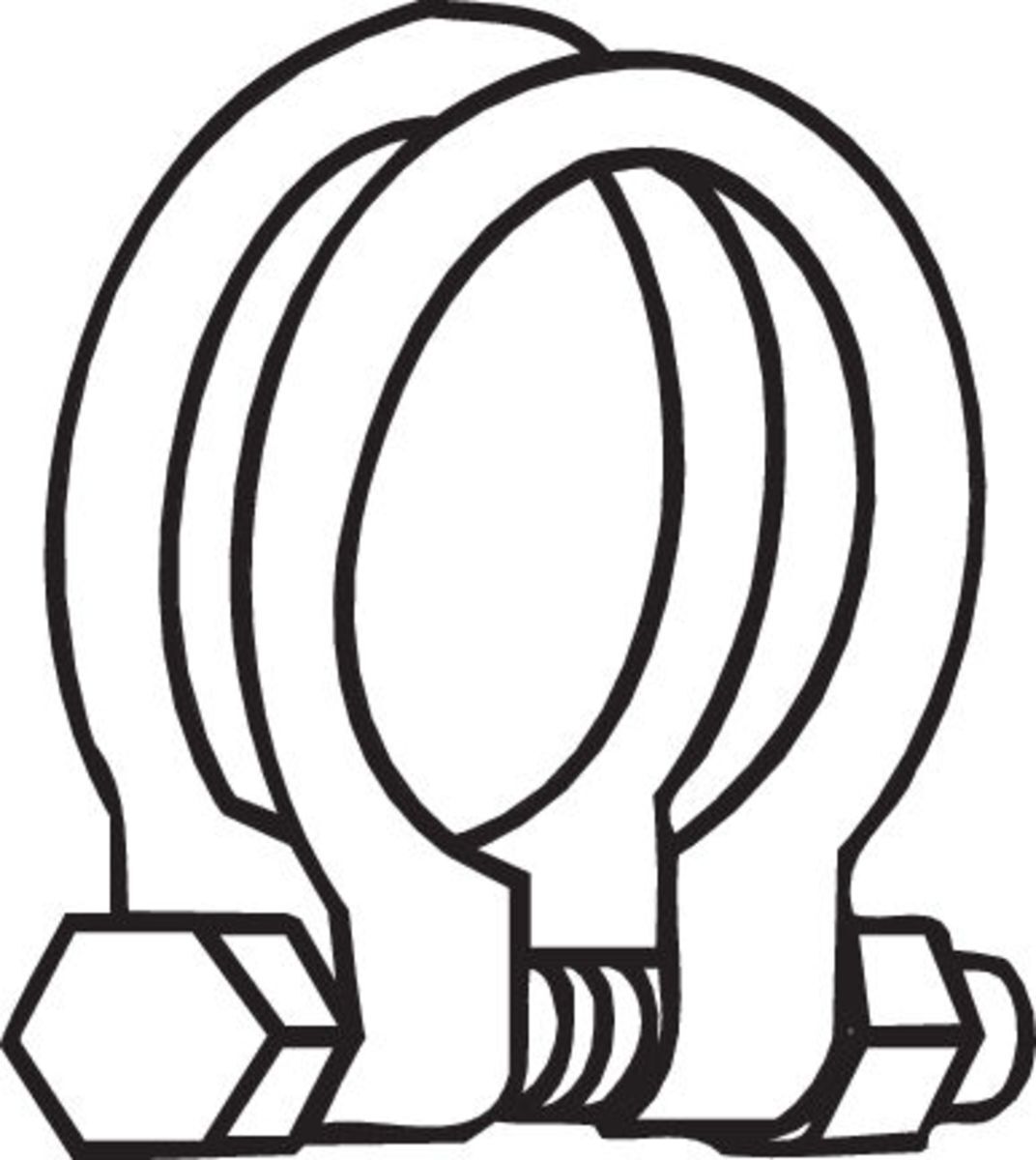 Klemmstück, Abgasanlage BOSAL 250-454