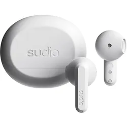 Sudio SUDIO-Kopfhörer A3 Weiss In-Ear True Wireless (25 h, Kabellos), Kopfhörer, Weiss