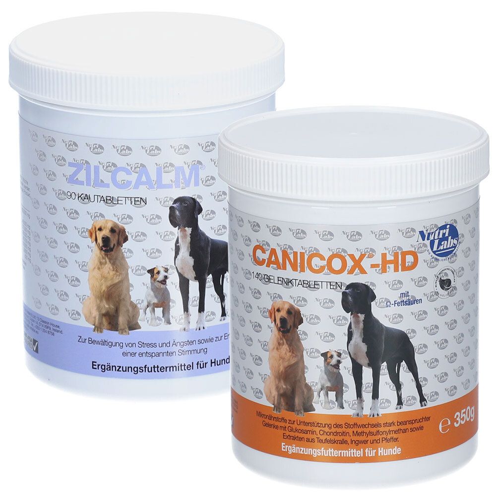Nutrilabs Canicox-HD + Zicalm Kautabletten 140+90 St