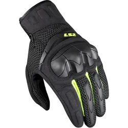 LS2, Motorradhandschuhe, Kubra Motorrad Handschuhe, anthrazit/neon-gelb, S (Herren, S)