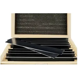 Dasqua, Messlehre, Extra dünnes Premium-Parallel-Set, 10 Paar (15 cm)