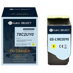 G&G SELECT Premium-Toner ersetzt Lexmark 78C2UXY0