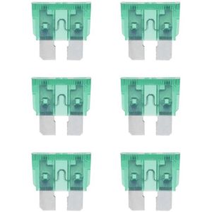 ProPlus KFZ-Sicherungen Standard-ATO-Sicherung, 30 A, 12 - 24 V, 6 Stück