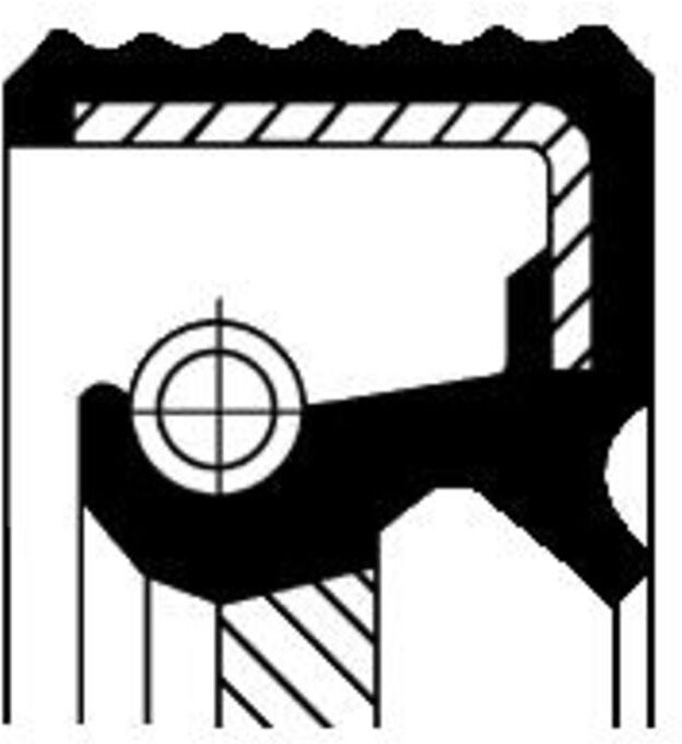 Wellendichtring, Schaltgetriebe CORTECO 49122015