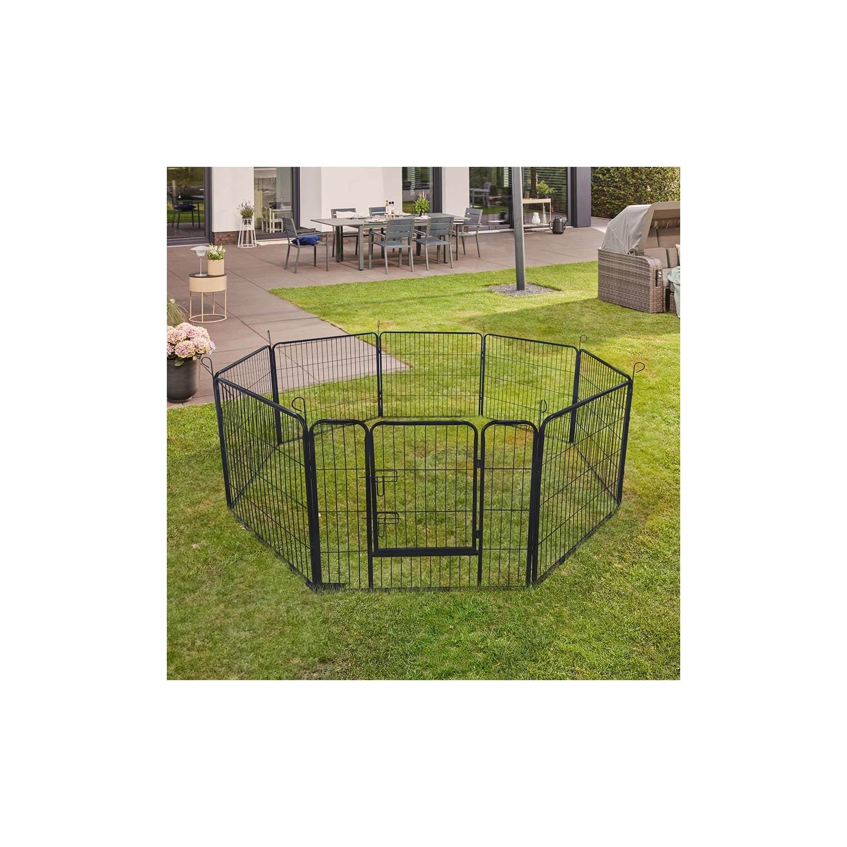 HOME DELUXE Welpenauslauf BARKI 80 x 80 cm / 8-teilig