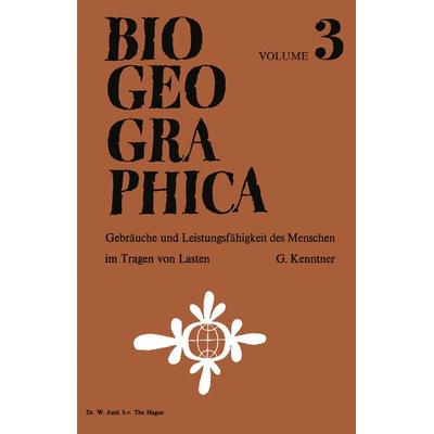 Gebräuche und Leistungsfähigkeit des Menschen im Tragen von Lasten, Taschenbuch von G. Kenntner, Springer Netherland, 978-94-010-2705-2