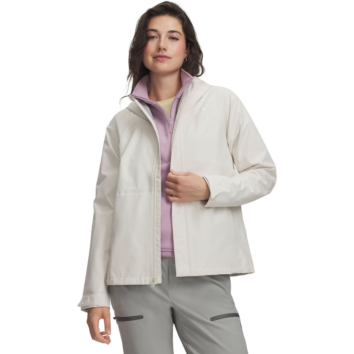 Under Armour W Cloudstrike Jacket brown white (279) XS 6009571-279-XS