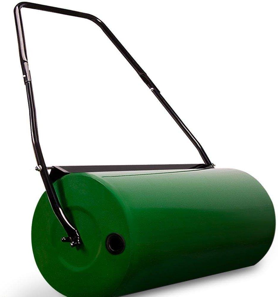 Varan Motors - GRD-ROL Rouleau de Jardin, rouleau à Gazon en métal, volume 48L - rouleau 32x61cm