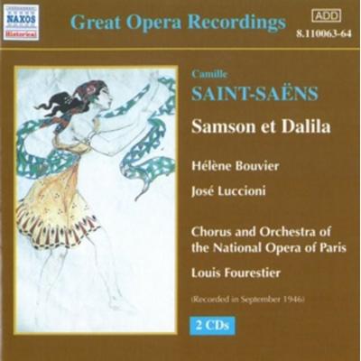 Samson Und Dalila - Bouvier,Luccioni,Fourestier, CD