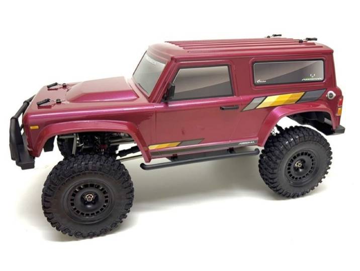 Absima RC-Auto 1:10 All Terrain Crawler CR4.4eco BRONCO Allrad (fertig aufgebaut inkl. neuster 2.4 GHz Fernsteuerung), DIE AMERIKANISCHE OFFROAD-IKONE FÜR ALLE ERLEBBAR